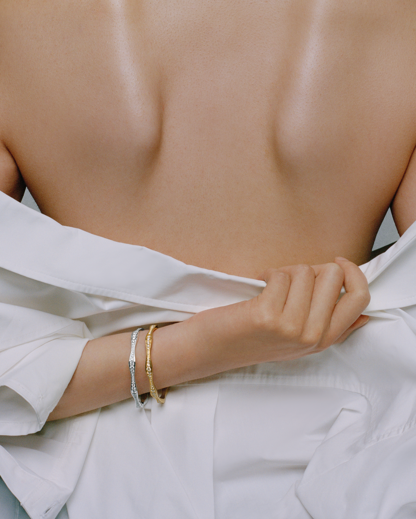 Flow Diamond Bracelet