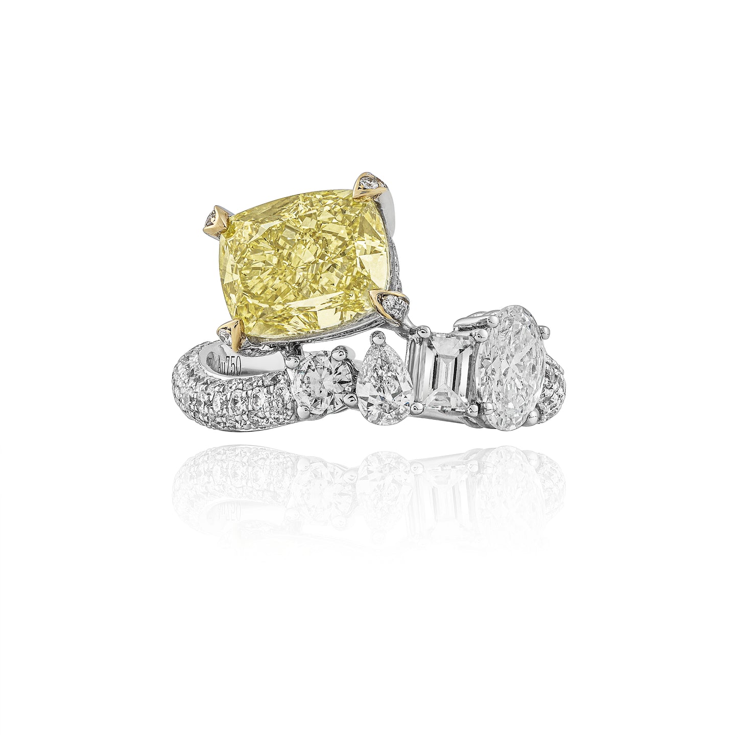 Yellow Diamond Ring