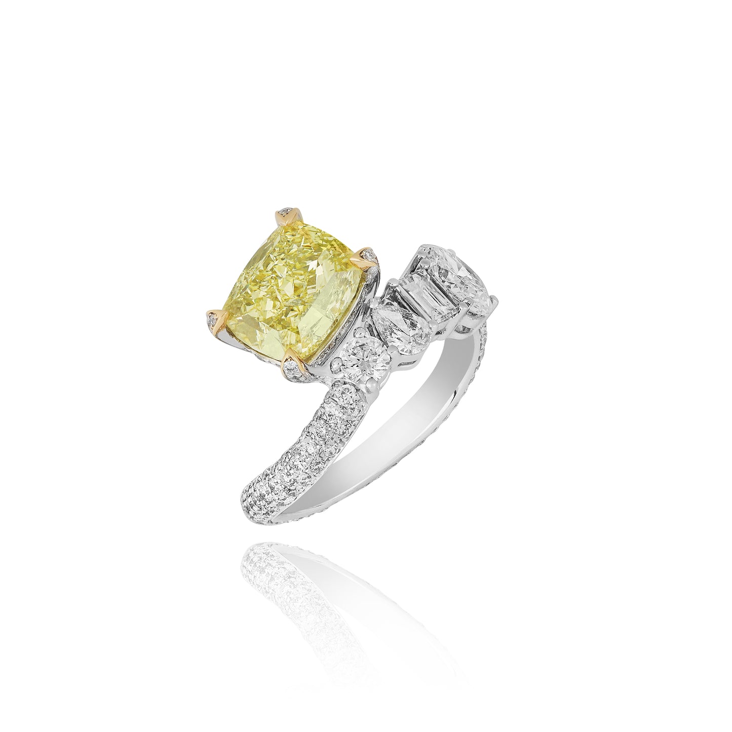 Yellow Diamond Ring