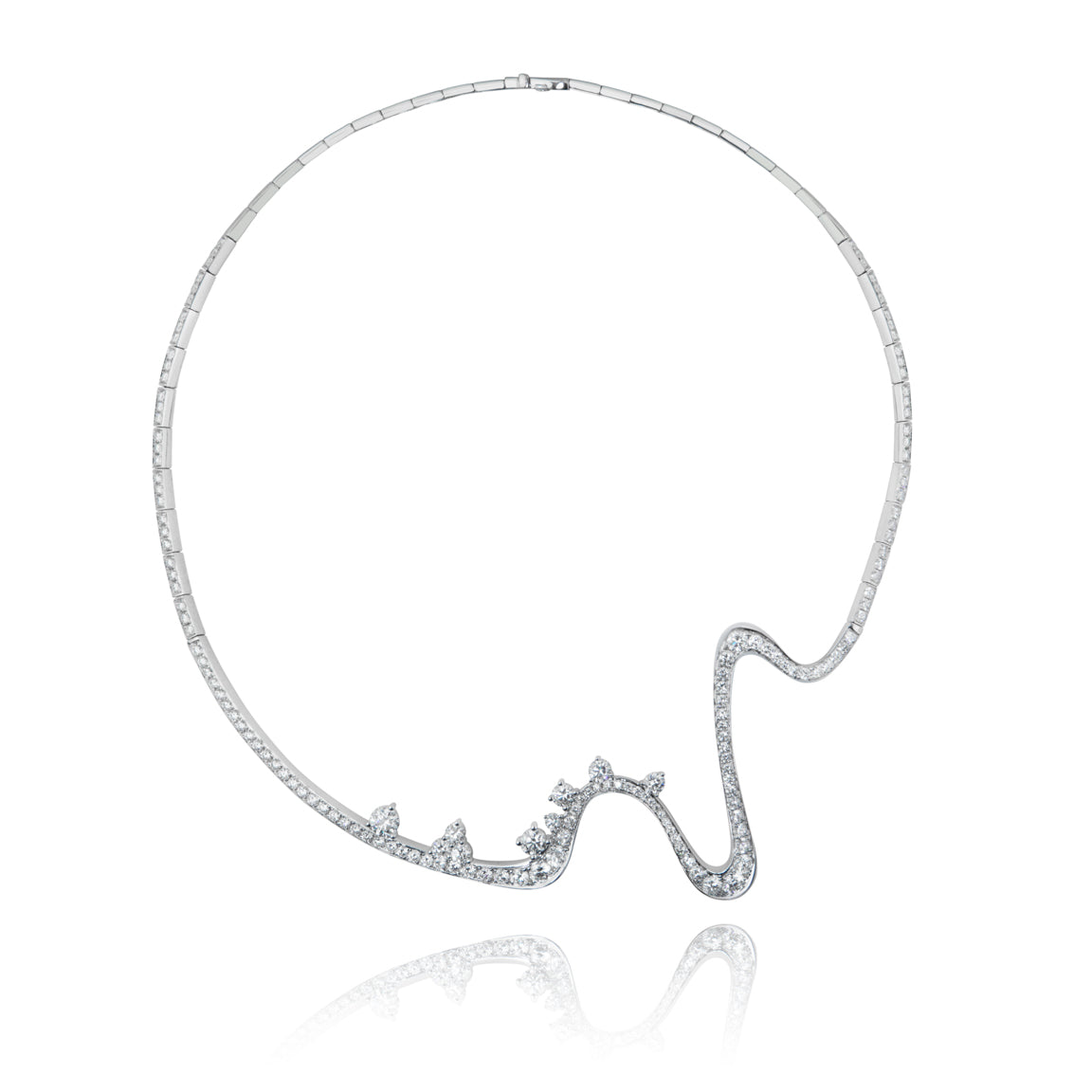 Flow Diamond Necklace