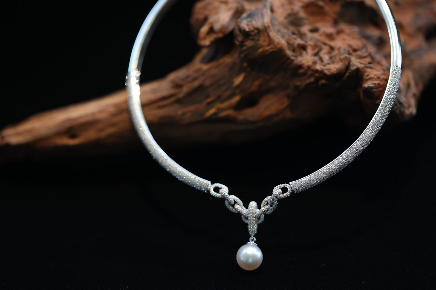 Pearl and Diamond Chocker