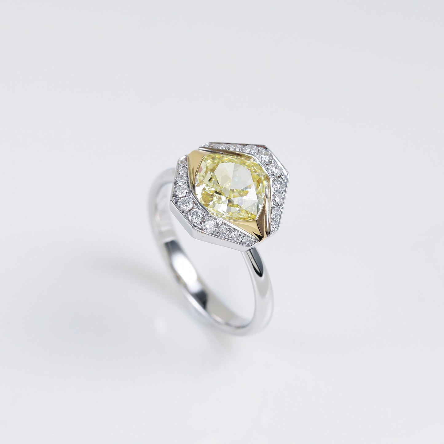 Yellow Diamond Ring