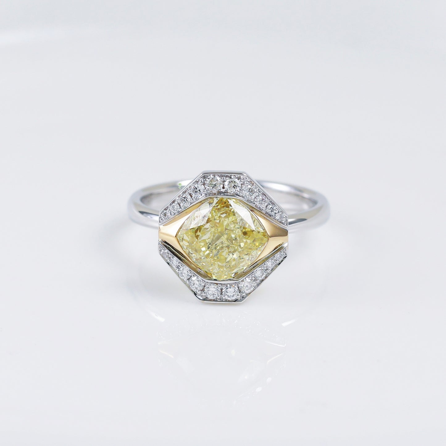 Yellow Diamond Ring