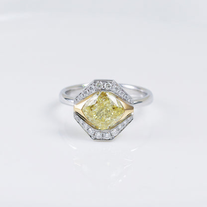 Yellow Diamond Ring